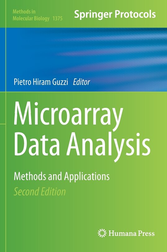 Front cover_Microarray Data Analysis