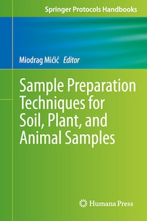Front cover_Sample Preparation Techniques for Soil, Plant, and Animal Samples