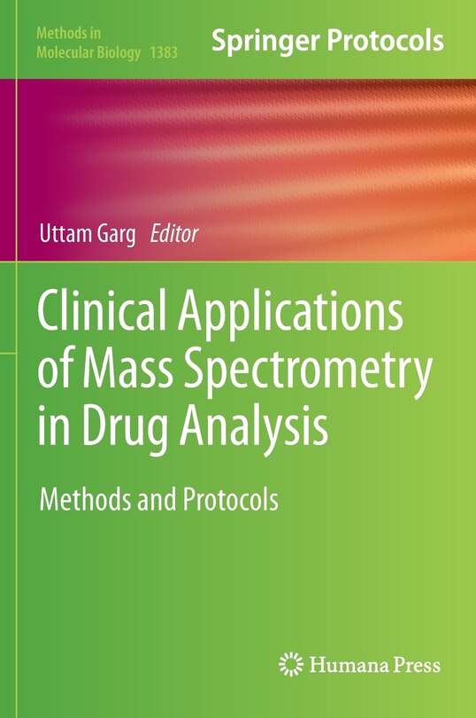 Front cover_Clinical Applications of Mass Spectrometry in Drug Analysis
