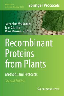 Front cover_Recombinant Proteins from Plants