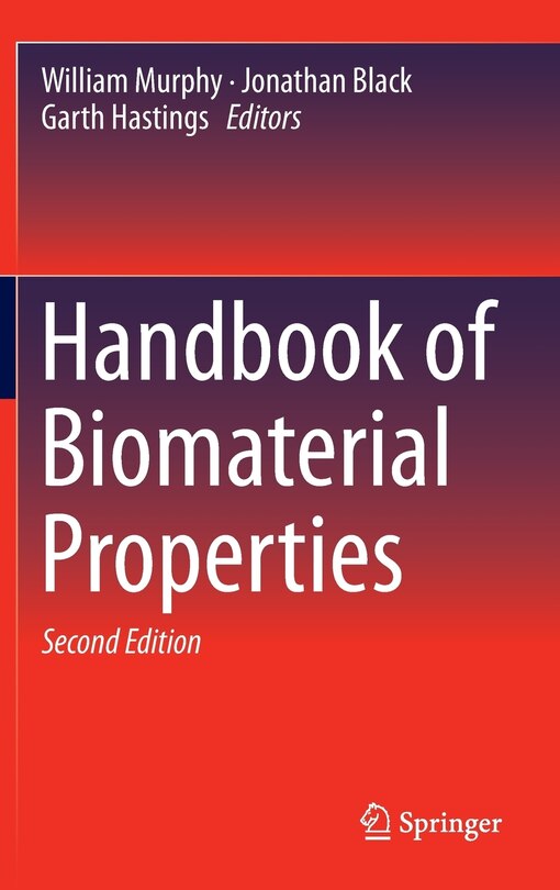 Couverture_Handbook Of Biomaterial Properties