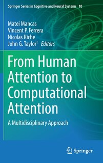 Front cover_From Human Attention To Computational Attention