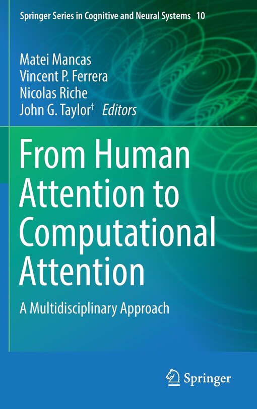 Front cover_From Human Attention To Computational Attention