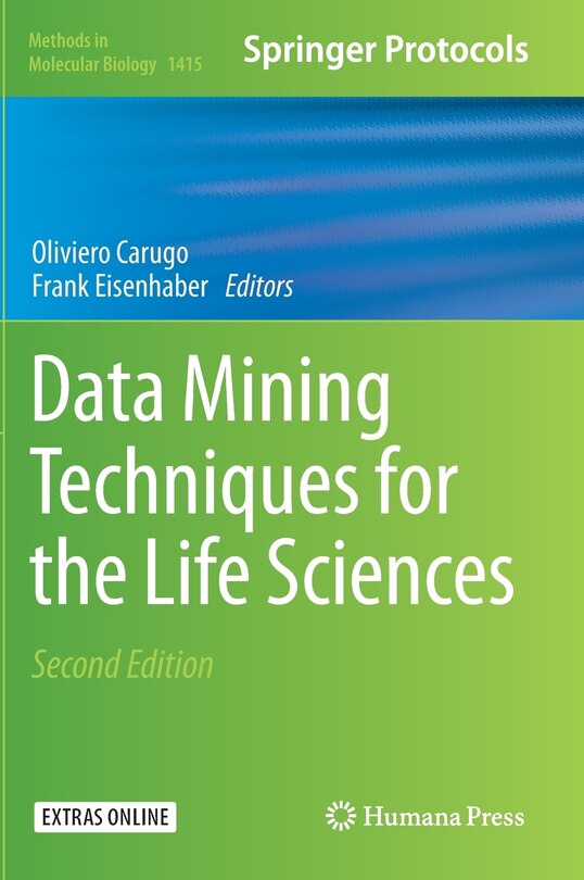 Couverture_Data Mining Techniques for the Life Sciences