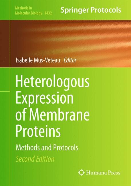 Front cover_Heterologous Expression Of Membrane Proteins
