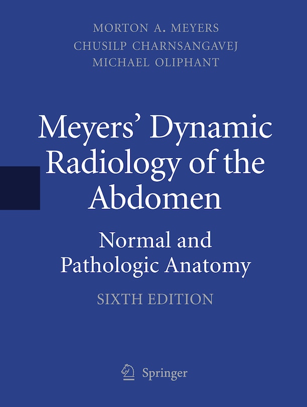 Couverture_Meyers' Dynamic Radiology Of The Abdomen