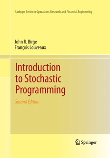 Front cover_Introduction To Stochastic Programming