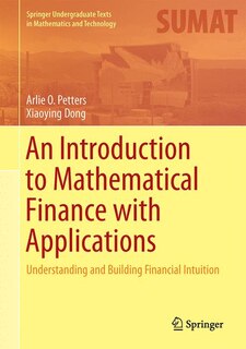 Front cover_An Introduction To Mathematical Finance With Applications