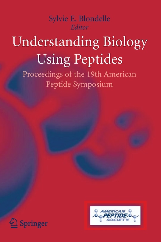 Front cover_Understanding Biology Using Peptides