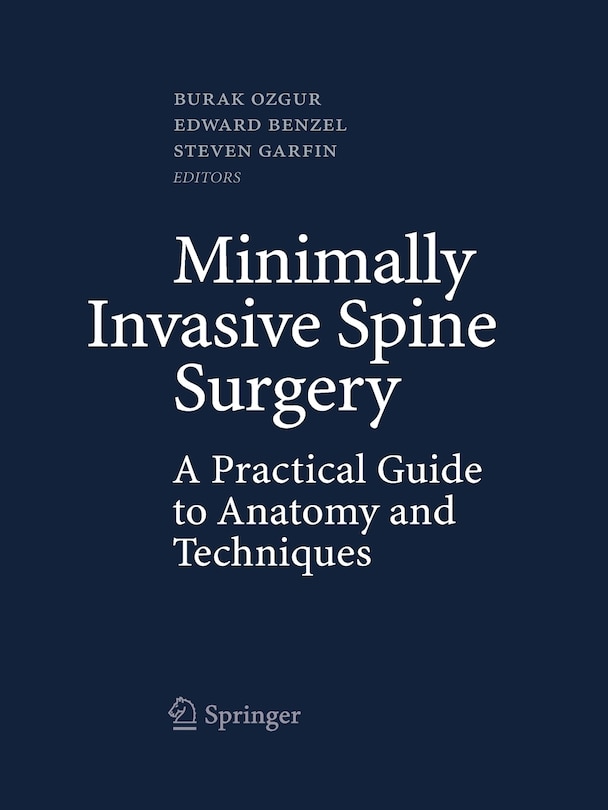 Couverture_Minimally Invasive Spine Surgery