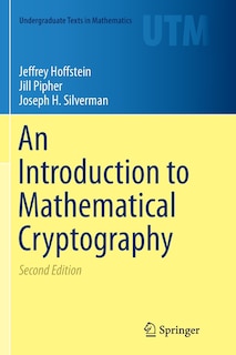 Front cover_An Introduction To Mathematical Cryptography