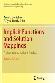 Front cover_Implicit Functions And Solution Mappings