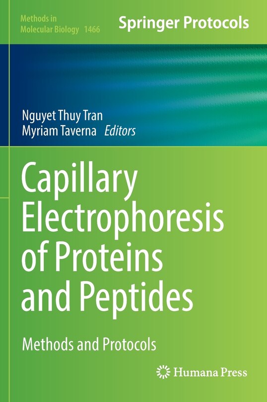 Front cover_Capillary Electrophoresis Of Proteins And Peptides