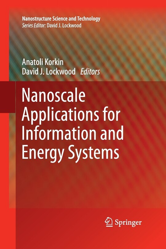 Couverture_Nanoscale Applications For Information And Energy Systems