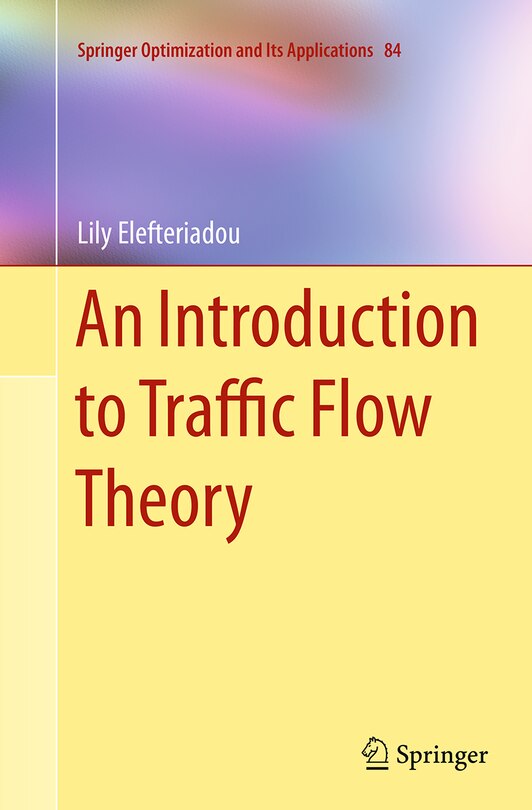 Front cover_An Introduction To Traffic Flow Theory