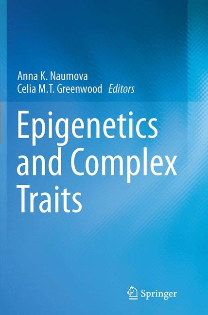 Couverture_Epigenetics And Complex Traits
