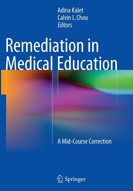 Couverture_Remediation In Medical Education