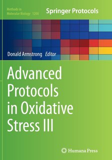 Couverture_Advanced Protocols In Oxidative Stress Iii
