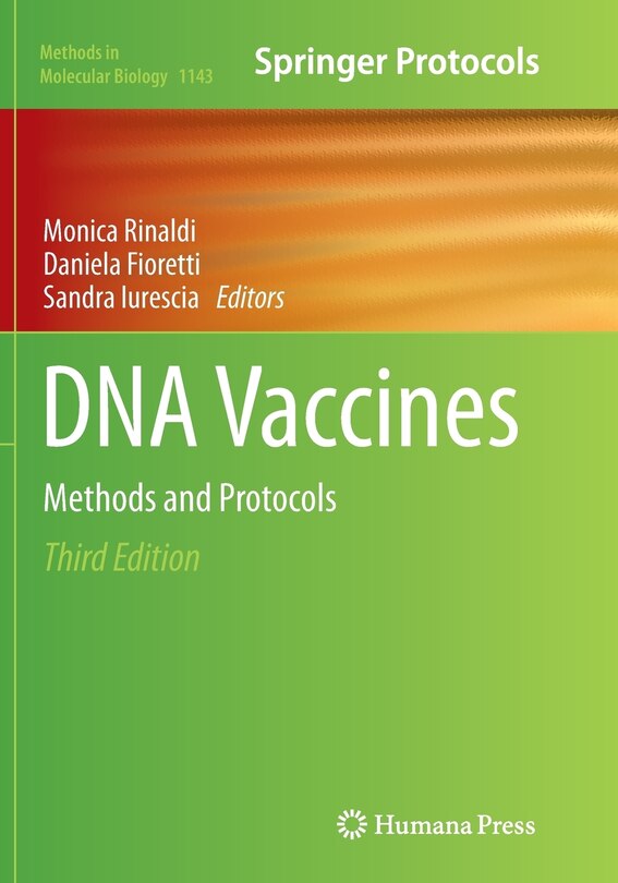 Dna Vaccines: Methods And Protocols