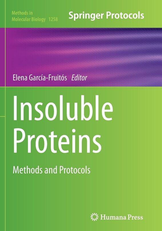 Couverture_Insoluble Proteins