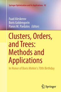 Front cover_Clusters, Orders, And Trees