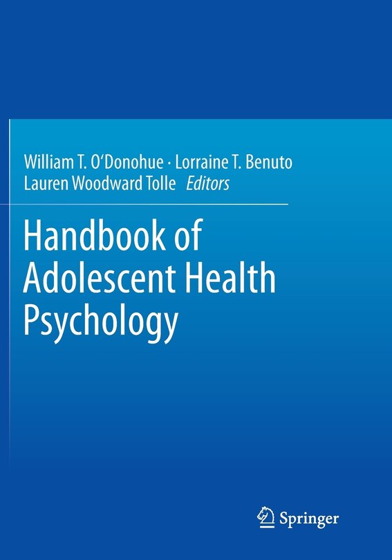 Front cover_Handbook Of Adolescent Health Psychology