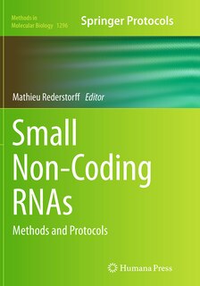 Front cover_Small Non-coding Rnas