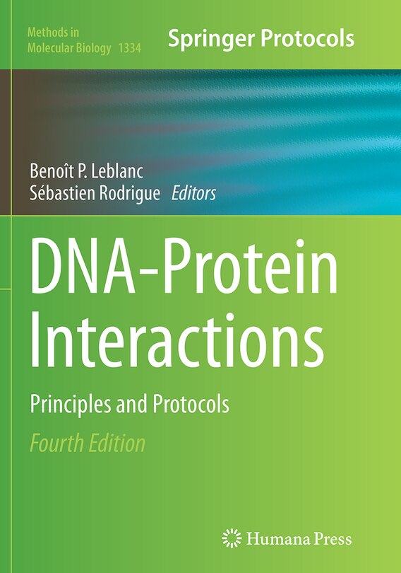 Couverture_Dna-protein Interactions