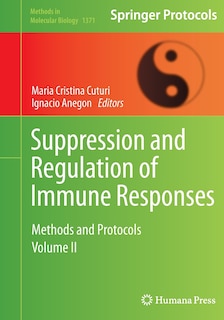 Couverture_Suppression And Regulation Of Immune Responses