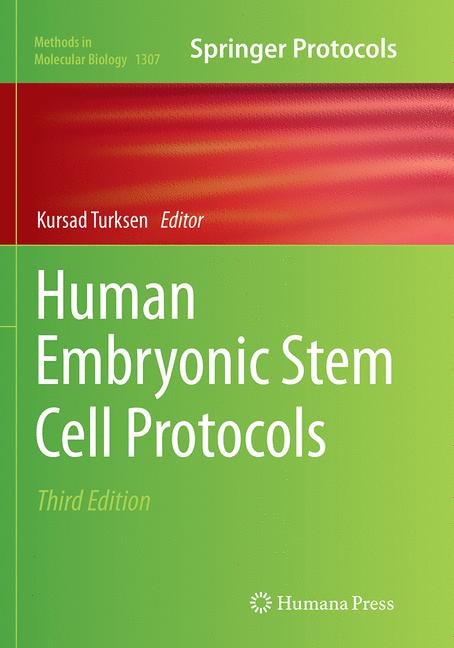 Front cover_Human Embryonic Stem Cell Protocols