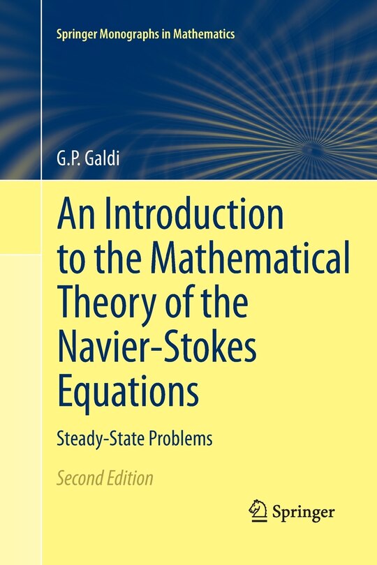 Couverture_An Introduction To The Mathematical Theory Of The Navier-stokes Equations