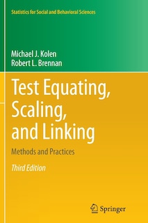 Couverture_Test Equating, Scaling, And Linking