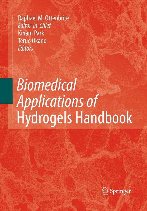 Couverture_Biomedical Applications Of Hydrogels Handbook