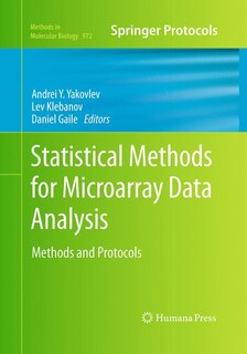 Front cover_Statistical Methods For Microarray Data Analysis