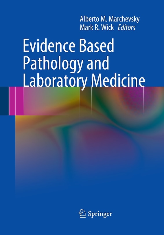 Couverture_Evidence Based Pathology And Laboratory Medicine