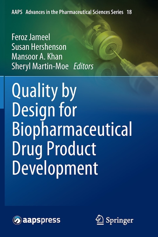 Couverture_Quality By Design For Biopharmaceutical Drug Product Development