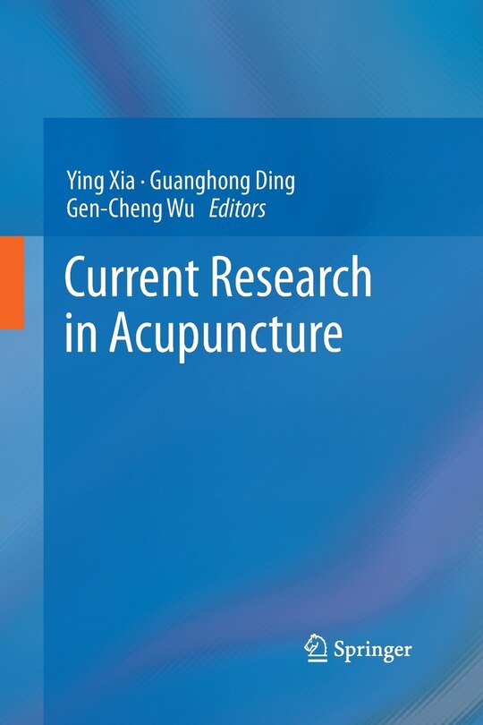 Front cover_Current Research In Acupuncture
