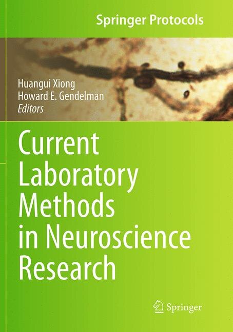 Couverture_Current Laboratory Methods In Neuroscience Research