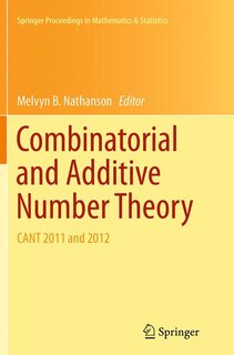 Front cover_Combinatorial And Additive Number Theory