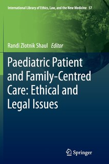 Couverture_Paediatric Patient And Family-centred Care