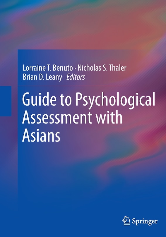 Couverture_Guide To Psychological Assessment With Asians