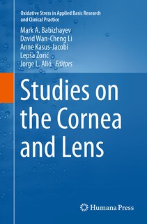 Couverture_Studies On The Cornea And Lens