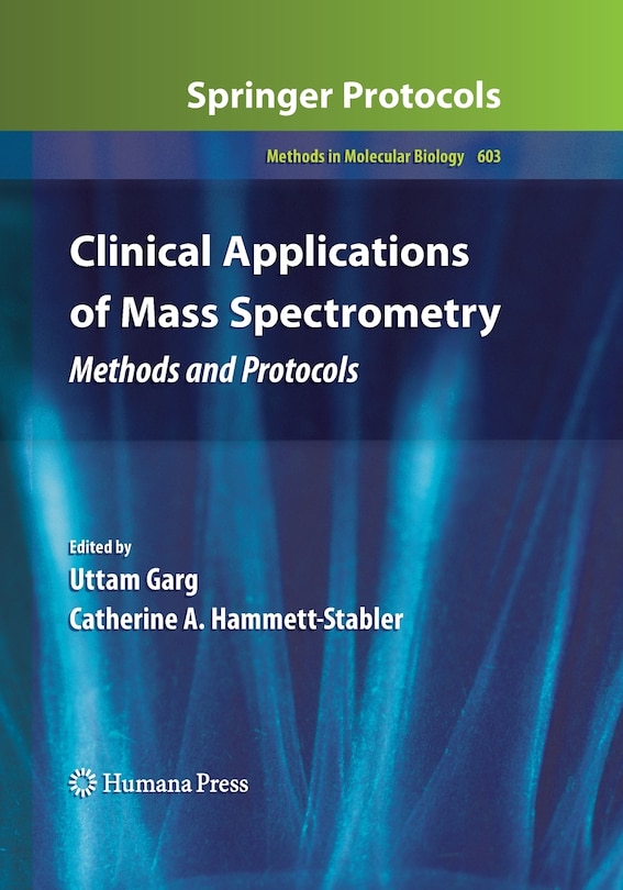 Front cover_Clinical Applications Of Mass Spectrometry