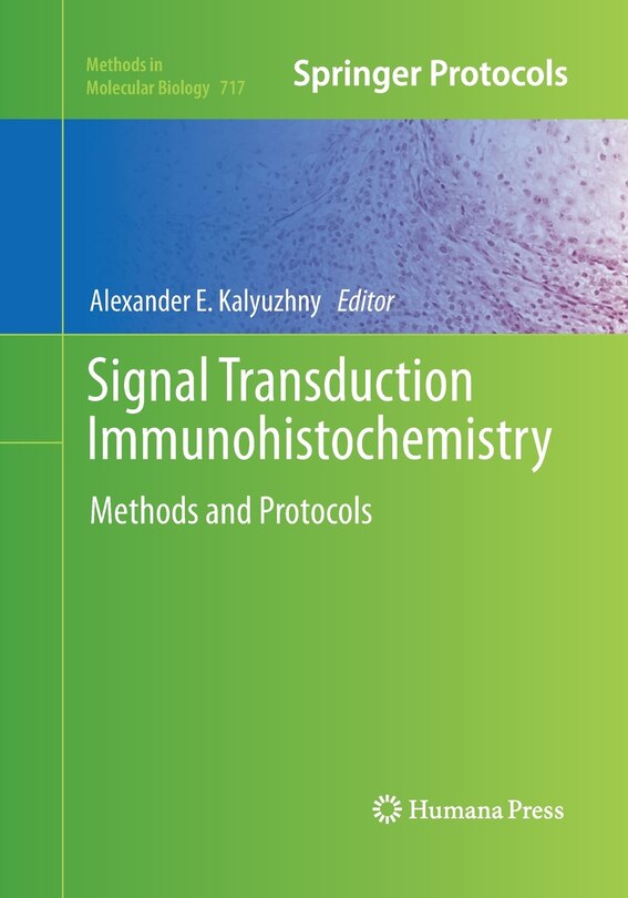 Couverture_Signal Transduction Immunohistochemistry