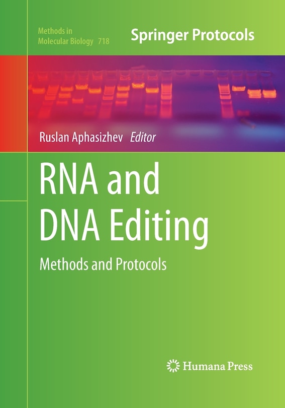 Front cover_Rna And Dna Editing