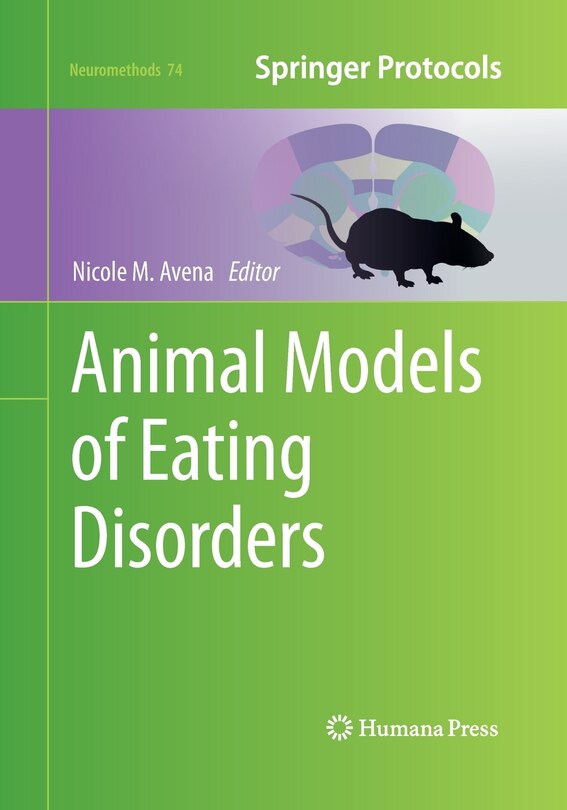 Couverture_Animal Models Of Eating Disorders