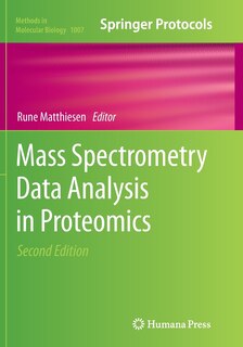 Couverture_Mass Spectrometry Data Analysis In Proteomics