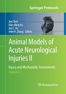 Couverture_Animal Models Of Acute Neurological Injuries Ii