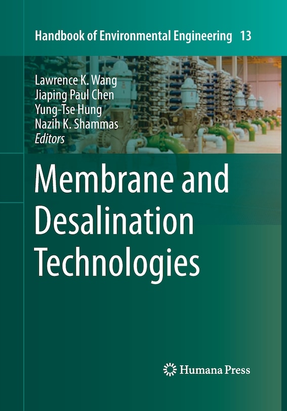 Front cover_Membrane And Desalination Technologies