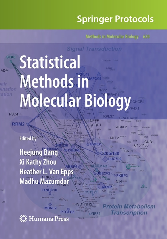 Front cover_Statistical Methods In Molecular Biology
